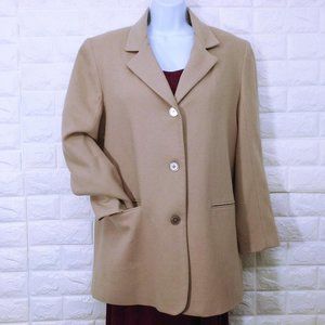 Vintage Dumas USA Wool Blazer Coat Sz-10 Pockets